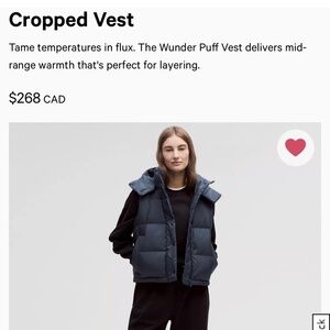 Lululemon Wunderpuff Vest